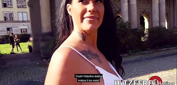  PUBLIC FUCK DATE! ▲ German Zara Mendez ▲ BANGED early in the morning! HITZEFREI.dating Online Dating